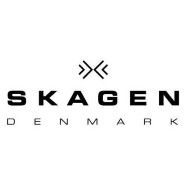 Armbånd - Skagen - AGNETHE - Rustfrit stål - Sølvfarvet - 19 cm Silver, Vit