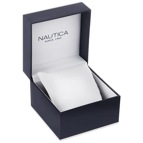 Ur - Nautica - Nad09519g - Analog - Kvarts - Sort Silikone 10 Atm