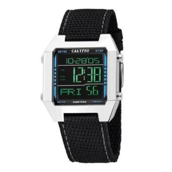 Ur - CALYPSO - K5334-A - Quartz - Digital - Sort Svart