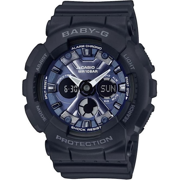 Damklocka - Casio - BA-130-1A2ER - Digital - Resin - 5 dagliga larm Svart