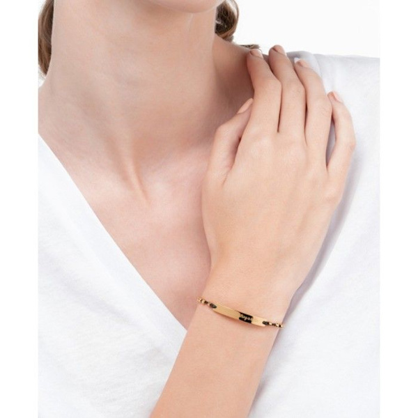 Armbånd - Mr. Wonderful - WJ30106 - Rustfrit stål - Guld - Kvinde gyllene