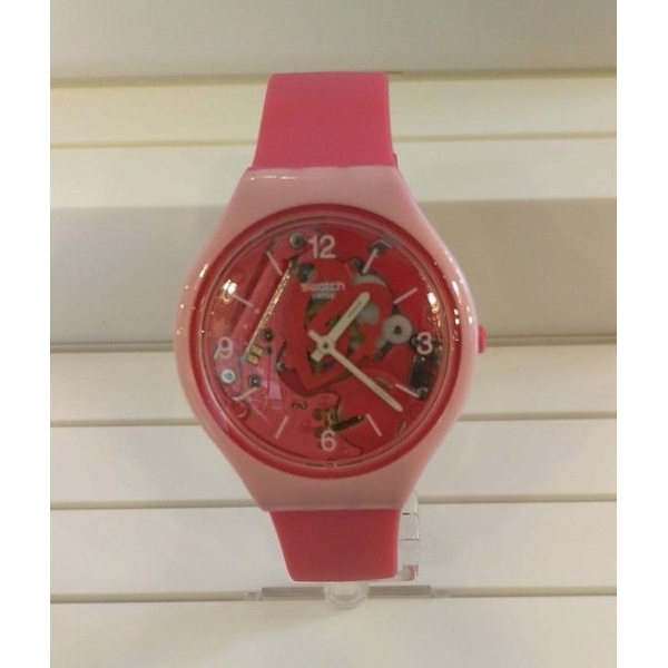 Klocka - Swatch - SVOP100 - Quartz - Analog - Dam - Rosa Rosa