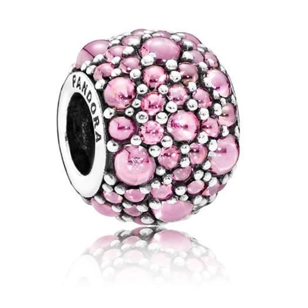 Charm - PANDORA - 791755PCZ - Sølv - Rose - Kvinde