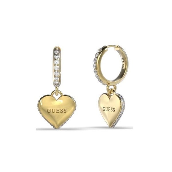 Øreringe - GUESS - JUBE02236JWYGT-U - Rustfrit stål - Guld - Cubic Zirconia Guld
