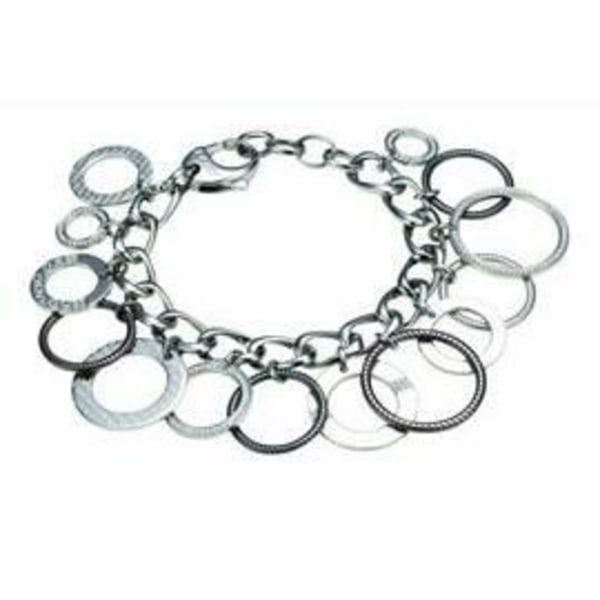 Armbånd - DKNY - CIRCLES NJ1176040 - Rustfrit stål - Sølv - Damer