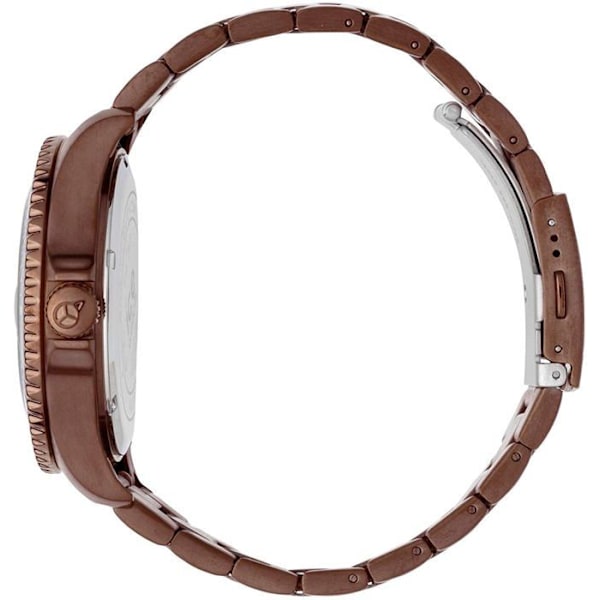 Kello - ICE-WATCH - Bronze-malli - Vesitiivyys 10 ATM - Koko 44 mm - Tyylikäs muotoilu Brons, svart