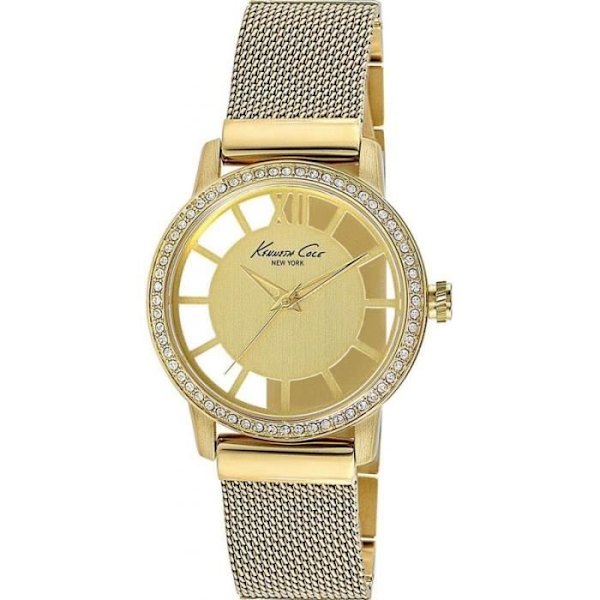 Dameur - Kenneth Cole - KC4956 - Rustfrit stål - Kvarts - Analog Rostfritt stål