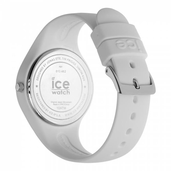 Ice-Watch - ICE lo Hvid blå - Hvidt dameur med silikonerem - 013429 (Medium) hvid