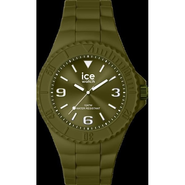 Herreur ICE WATCH Analog Quartz Green Silikonrem 019872 Grön