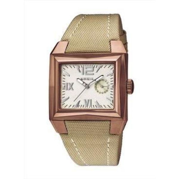 Herreur - BREIL - ERGO BW0258 - Kvarts - Analog - Beige silikone