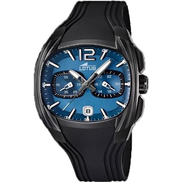 Herreur - LOTUS - TORNADO 15757-B - Quartz - Analog - Sort/Blå Svart blå