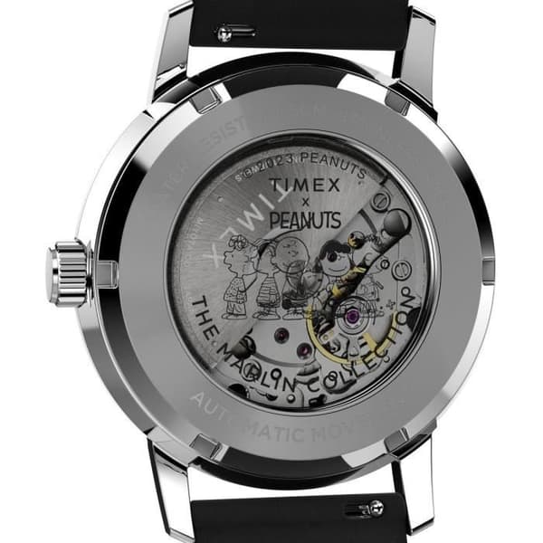 Timex Ur - Mænd - TW2W49600 - Sort Læder - 40mm - 5 bar Svart