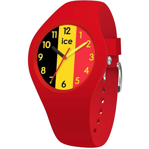 Ur - Ice Watch - 015737 - Analog Quartz - Rød Silikone - 10 bar vandtæt Rød