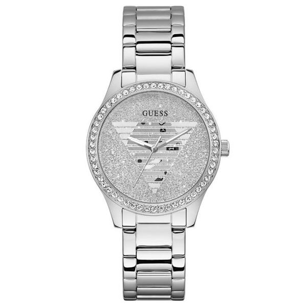 Damklocka - GUESS - Silver - Stålarmband - Analog display - Chic Style Silver