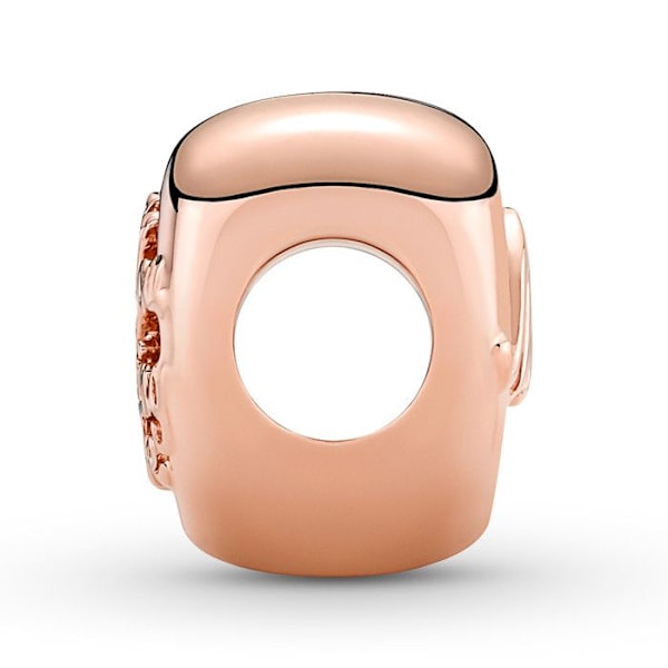 Charm - Pandora - Coeur Kiitos Äiti - Ruusu - Vaaleanpunakulta - Nainen Rosa
