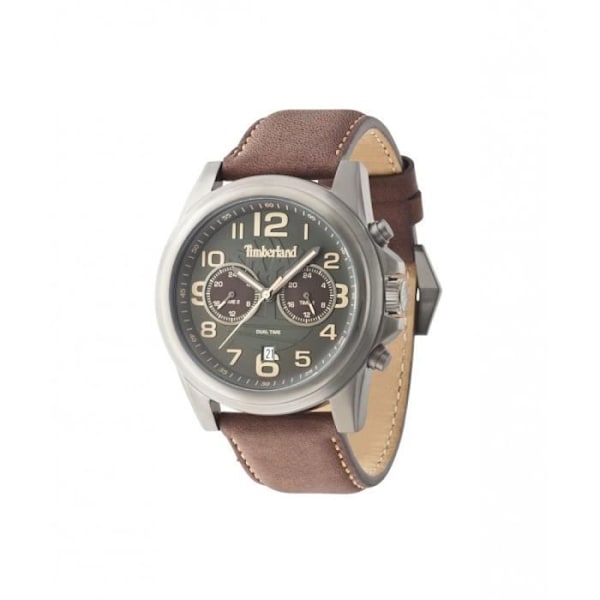 Kello - Timberland - TBL14518JSU-61A - Kvartsi - Analoginen - Vihreä nahka Grön