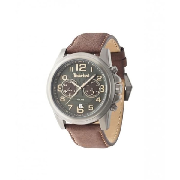 Ur - Timberland - TBL14518JSU-61A - Kvarts - Analog - Grønt læder Grön