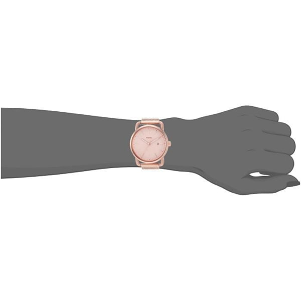 Kellot - Fossil - ES4333 - Kvarts - Analogi - Ruostumaton teräs - Kullattu Rosa, guld