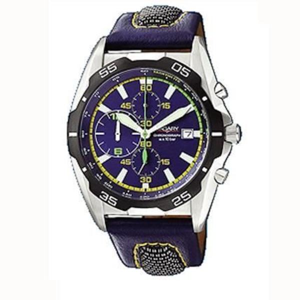 Ur - Vagary - IA5-815-70 - Quartz - Analog - Blåt læder Blå