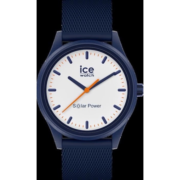 Ice-Watch - ICE solenergi Pacific Mesh - Unisex blåt ur med silikonerem - 018394 (Medium)