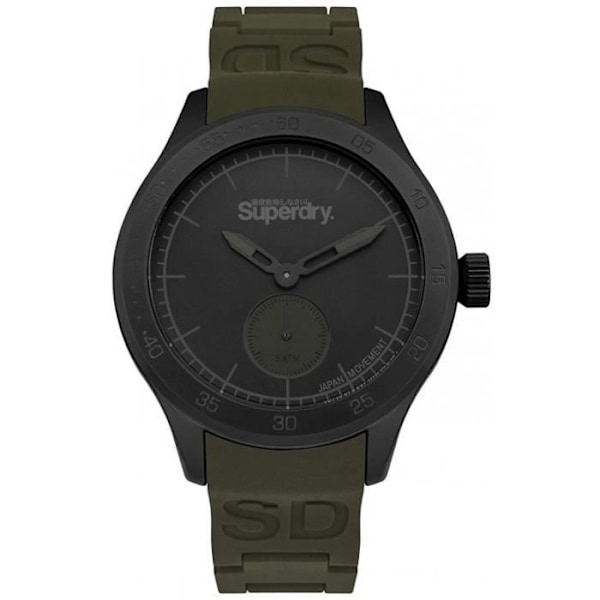 Herreur - SUPERDRY - SYG212NB - Kvarts - Resin - Vandtæt 5 ATM Grön