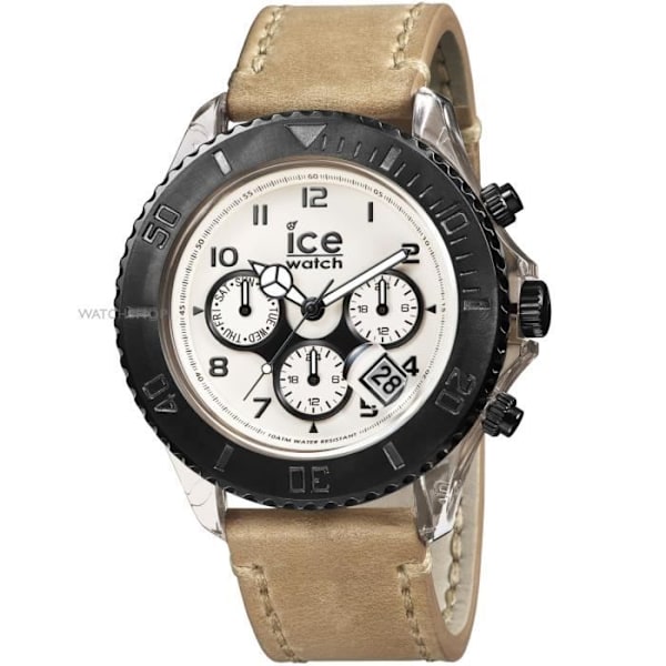 Klocka - ICE WATCH - VT.MF.SD.B.L.14 - Quartz - Analog - Vitt läder Vit