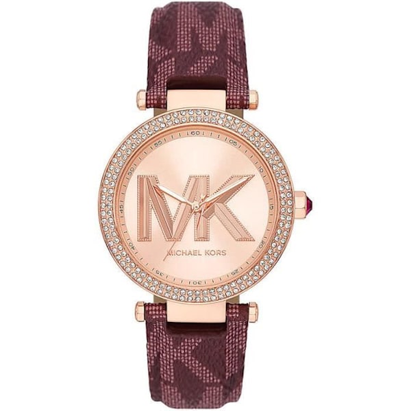 Ur - MICHAEL KORS - MK2974 - Kvinde - Bordeaux - Vandmodstand 5 ATM - Kvarts Bordeaux, eller rosa