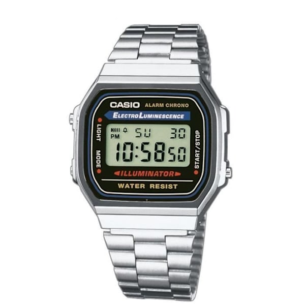 Casio Vintage Iconic Mixed Silver och Black Watch