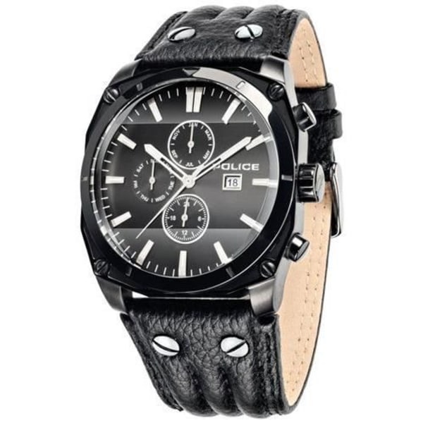Ur - Police - R1451225002 - Quartz - Analog - Sort Læder
