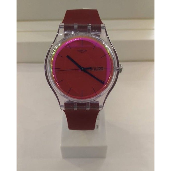 Klocka - Swatch - SUOK717 - Rosa - Analog - Plast Rosa