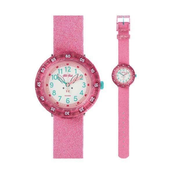 FLIK FLAK SS20 BUNNYAXUS Ur - Pink - Unisex - Disney-licens Lyserød