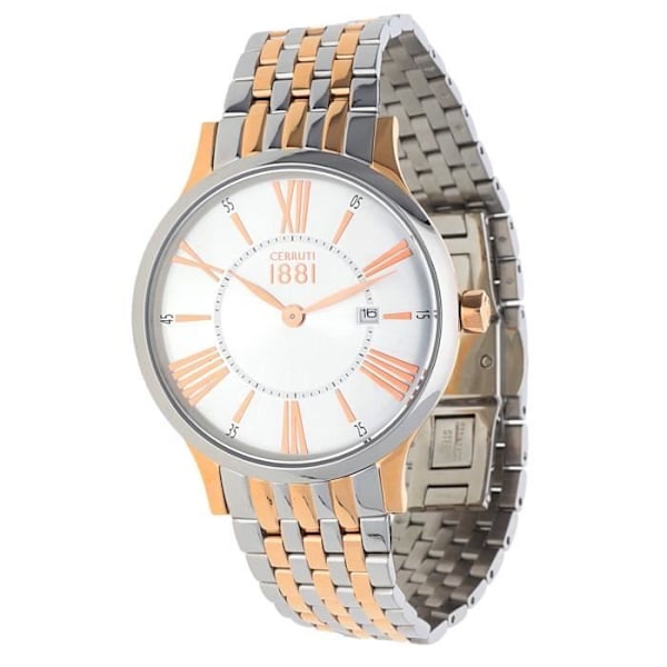 Cerruti Herrklocka Siena Silver/Rose Gold CRA099I211C