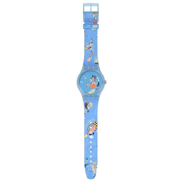 Klocka - Swatch - Blå Himmel - Silikon - Blå - Man Kvartsrörelse