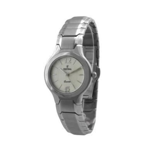 Kello - FESTINA - F16111-3 - Kvartsi - Analoginen - Valkoinen teräs