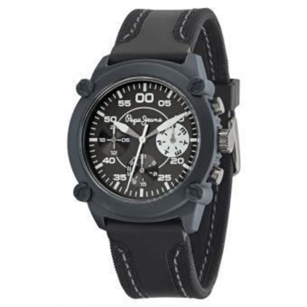 Klocka - Pepe Jeans - R2351108003 - Kvarts - Analog - Resin Svart