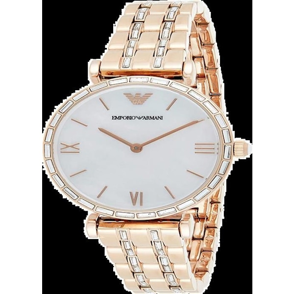 Ur - Emporio Armani - AR11294 - 32mm - Rustfrit Stål - Kvarts - Rose Rosa