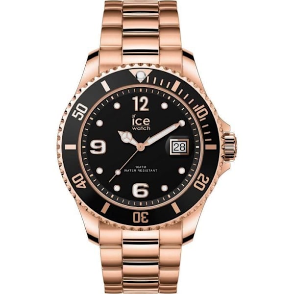 Klocka ICE stål Roséguld - ICE-WATCH - 016763 - Unisex - Kvarts - Mineralglas Rosa