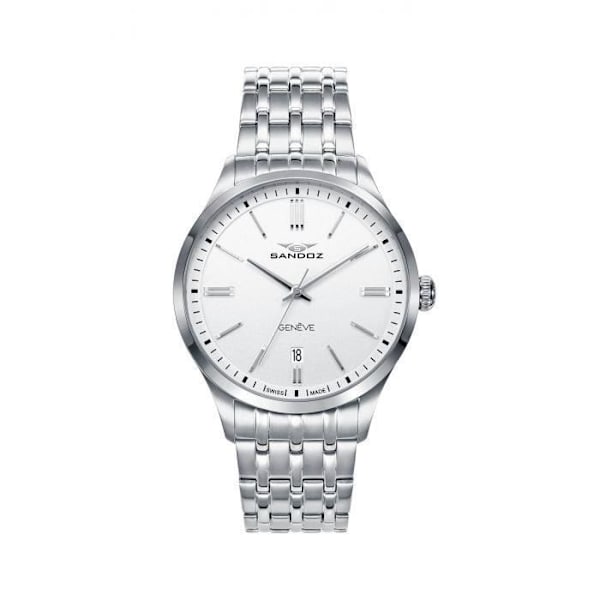 Ur - Sandoz - 81467-07 - Sølv - Quartz - Vandtæthed 5 Atm Pengar