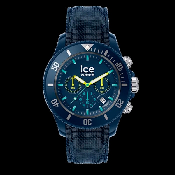 Ur - Ice Watch - 020617 - Quartz - Kronograf - Silikoneblå 44mm Blå