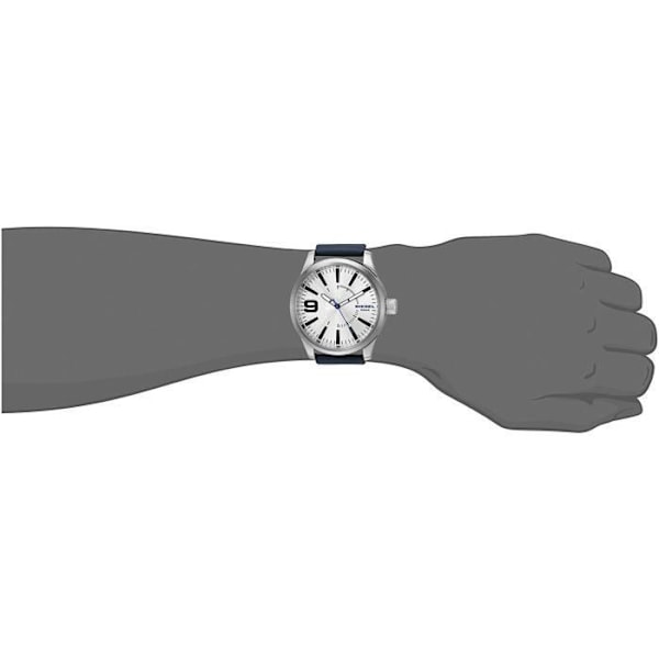 Klocka - Diesel - DZ1859 - Blått läder - Analog - Herr - Vintage Blå