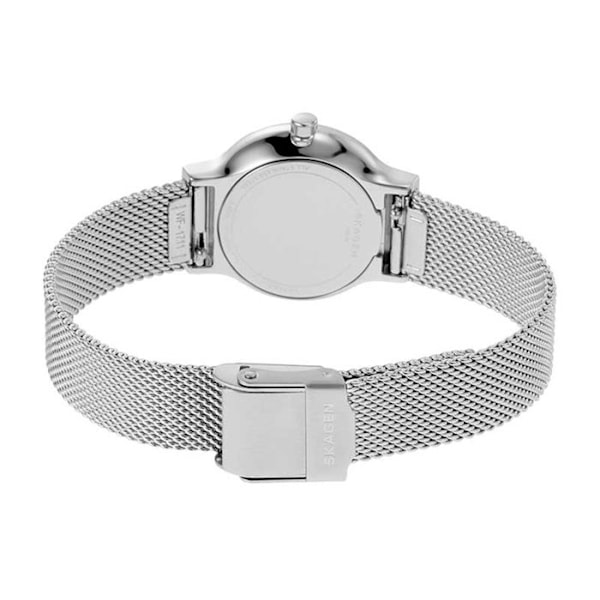 Klocka - SKAGEN - SKW2715 - Grå Milanese mesh - Kvarts - Chic Grå