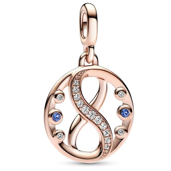 Pandora Infinity -merkkimedaljonki ME 782696C01 Rosa
