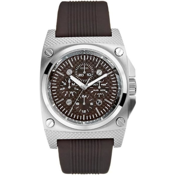 Klocka - GUESS - W11518G1 - Silver - Kvarts - Analog SILVER