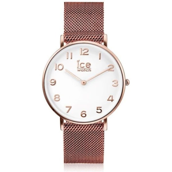 Ur - Ice Watch - Ice City Milanese - Quartz - Alfanumerisk - Trendy Rose guld, blå, gylden, sølv, sort