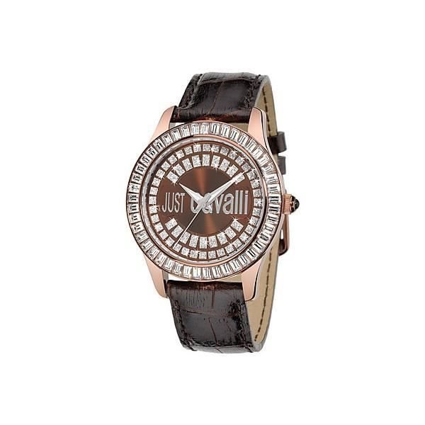 Ur - Just Cavalli - JC Brown - Læder - Kvarts - Analog Brun, brun