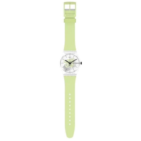Klocka - SWATCH - GREEN DAZE - 41mm - Silikon - Unisex - Trendigt Grön