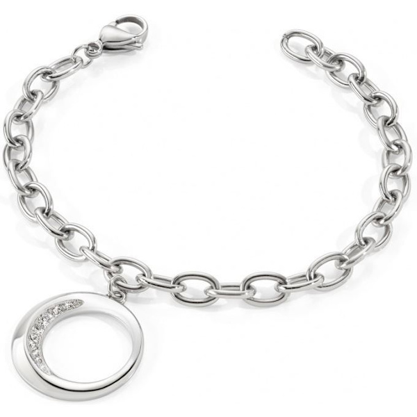 Armbånd - Morellato - SAAH09 - Stål - Sølv - Cubic Zirconia Pengar
