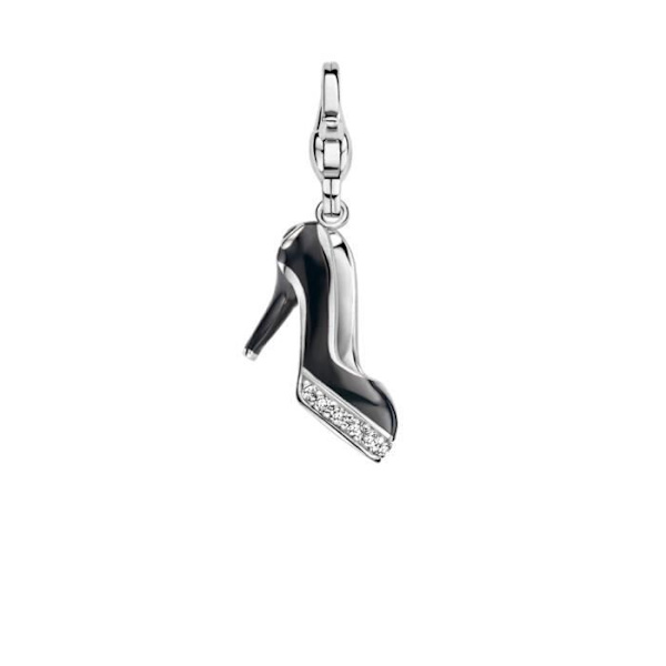 Charm - Ti Sento - 8444ZI - Sølv - Sort - Kvinde