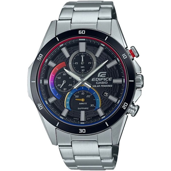 Klocka - Casio - EFS-S610HG-1AVUEF - Kvarts - Kronograf - Rostfritt stål Silver Pengar