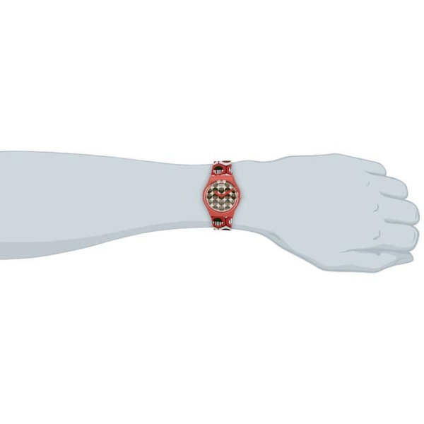 Klocka - Swatch - GR163 - Quartz - Analog - Röd - Resin